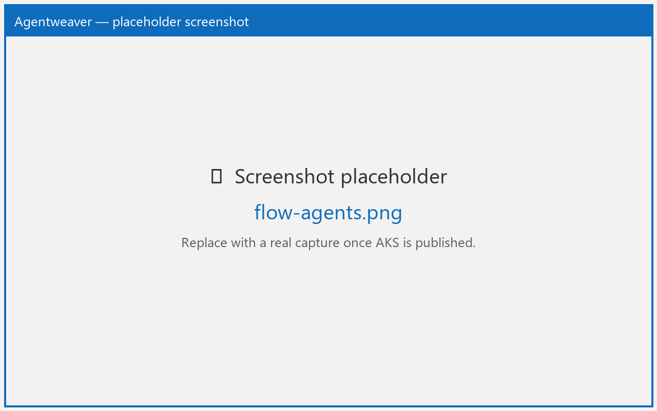 Flow page with per-agent activity cards
