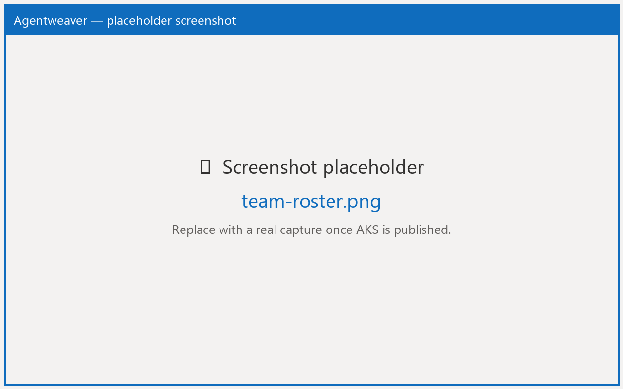 Agents page roster with member cards and team actions