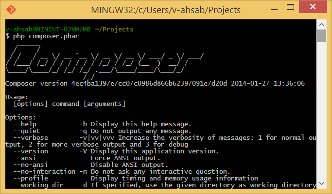 Part 1: Creating a Composer enabled PHP website on Windows Azure with