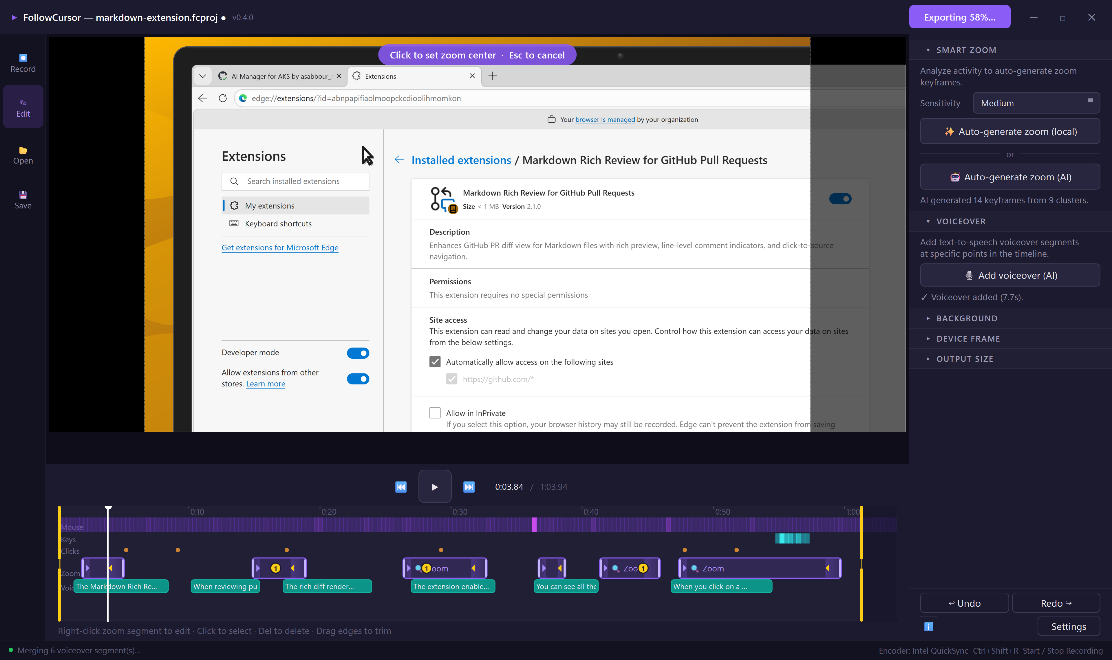 FollowCursor screenshot
